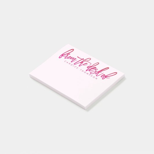 Post-it® Du Bureau De Personnalisé (Incliné)