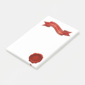 Post-it® Du bureau des notes de post-it de Père Noël (Incliné)