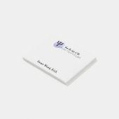 Post-it® Du bureau des post-its de psychologue d'école (Incliné)