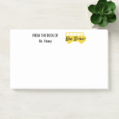 Post-it® Du bureau du chauffeur d'autobus scolaire (Bureau)