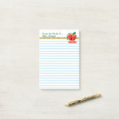 Post-it® Du bureau du nom personnalisé par Apple de (Sur un bureau)