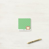 Post-it® Du bureau du singe caricaturiste de Cute Kawaii (Sur un bureau)