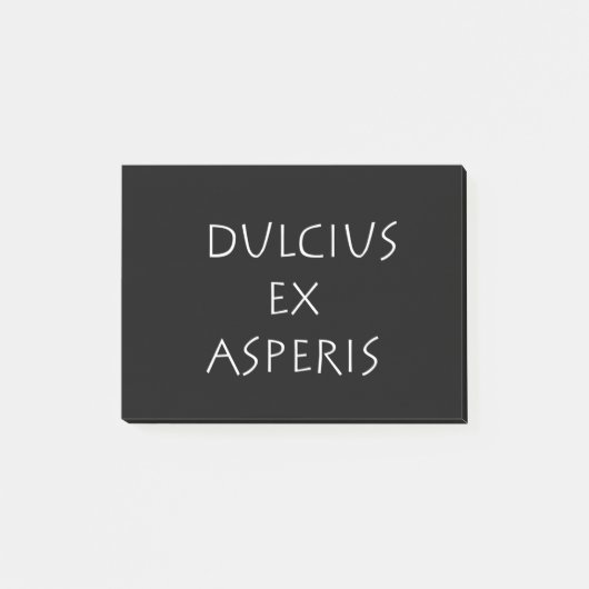 Post-it® Dulcius ex asperis (Devant)