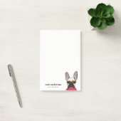 Post-it® Dusky Red Orange Français Bulldog Trainer (Bureau)