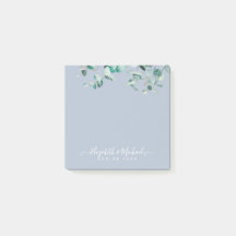 Dusty Blue Eucalyptus Green Planning MARIAGE