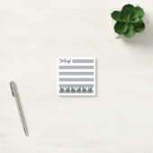 Post-it® Dusty Blue | Lined | Potted Cacti -  (Bureau)