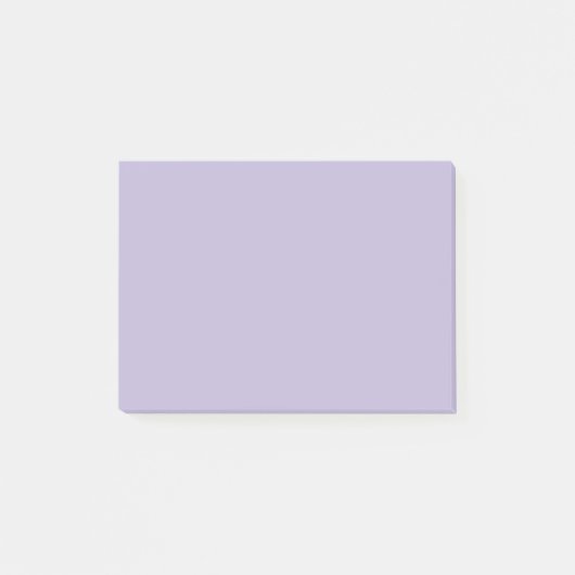 Post-it® Dusty Lavender couleur solide (Devant)