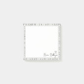 Post-it® Dwarven runes dungeons et dragons post-it notes (Devant)