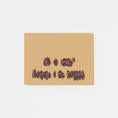 Post-it® E=MC Café (Devant)