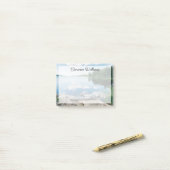 Post-it® Eau | Canot sur le lac Suède (Sur un bureau)