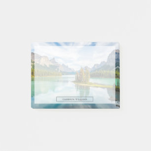Post-it® Eau   Lac Maligne, Parc national Jasper, Canada