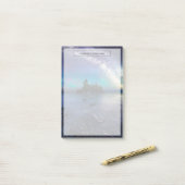 Post-it® Eau | Lac Supérieur Minnesota (Sur un bureau)