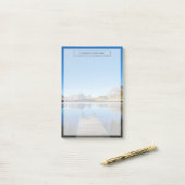 Post-it® Eau | Lai da Vons Suisse (Sur un bureau)