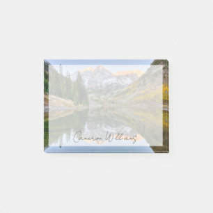 Post-it® Eau   Maroon Bells Lake Aspen Trees