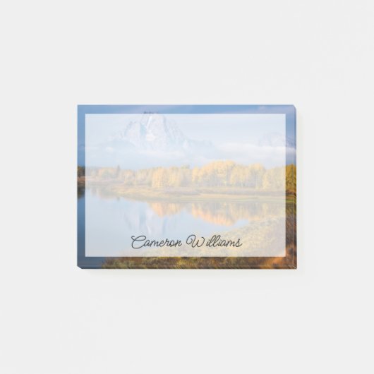 Post-it® Eau | Oxbow Bend Jackson Wyoming (Devant)