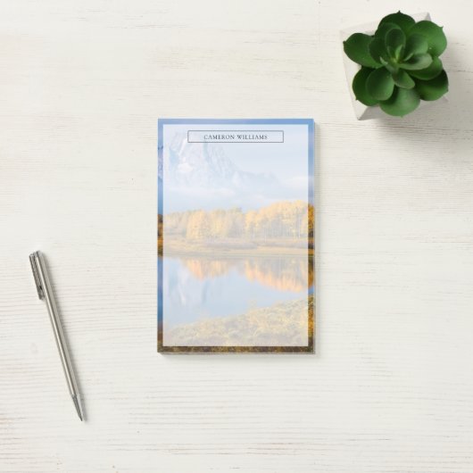 Post-it® Eau | Oxbow Bend Jackson Wyoming (Bureau)