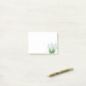 Post-it® Eaux de fleurs blanches (Sur un bureau)