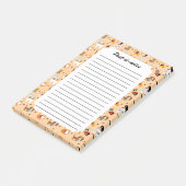 Post-it® Écharpes festives d'hiver pour chiots (Incliné)