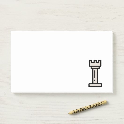 Post-it® échecs (Sur un bureau)