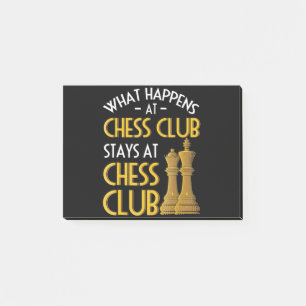 Post-it® Échecs Ce Qui Se Passe Au Humour Du Club D'Échecs
