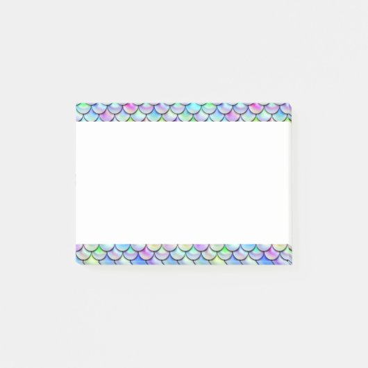 Post-it® Échelles de sirène de bulle d'arc-en-ciel de Falln (Devant)