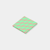 Post-it® Éclair rose et vert Vibrant Retour à l'école (Incliné)