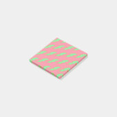 Post-it® Éclair rose et vert Vibrant Retour à l'école (Incliné)