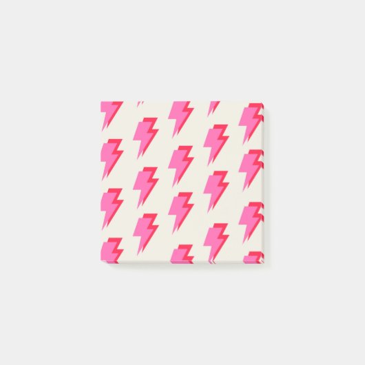 Post-it® Éclair rose Stylish Papeterie de rentrée scolaire (Devant)