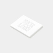 Post-it® Éclairer automatiquement le logo pour l'Arrière -  (Incliné)