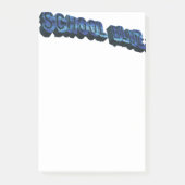 Post-it® École Bluz-3DII (Devant)