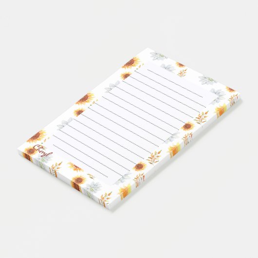 Post-it® École d'automne (Incliné)