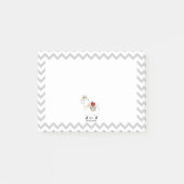 Post-it® École de Chevron de Llama Apple (Devant)