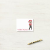 Post-it® École de danse personnalisée Studio Hip hop Classe (Sur un bureau)