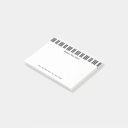 Post-it® École de musique (Incliné)