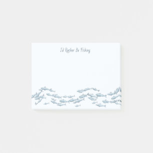 Post-it® École de poissons de pêcheurs 4 x 3