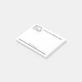 Post-it® École nommée faite sur commande Psych de l'Iowa. (Incliné)