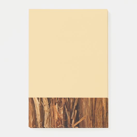 Post-it® Écorce de bois texturée de cèdre (Devant)