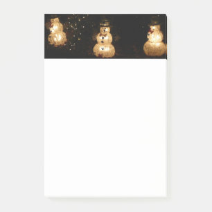 Post-it® Écran Luminaire Snowman
