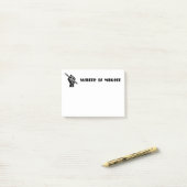 Post-it® Écrire est une force (Sur un bureau)