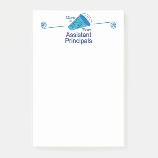 Post-it® Écrire pour les directeurs adjoints (Devant)