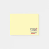 Post-it® Écriture de Mots (Devant)