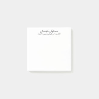 Post-it® Écriture manuscrite moderne élégante simple profes