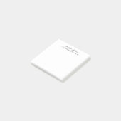 Post-it® Écriture manuscrite moderne élégante simple profes (Incliné)
