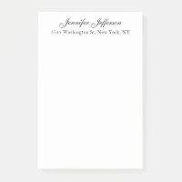 Écriture manuscrite moderne élégante simple profes
