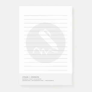 Post-it® Écrivain ou notaire Style minimaliste