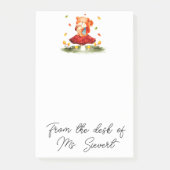 Post-it® Écureuil d'automne mignon (Devant)