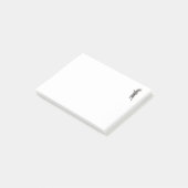 Post-it® Écureuil gris dessiné par Digital pelucheux (Incliné)
