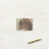 Post-it® Écureuil rouge (par Hans Hoffmann) (Sur un bureau)