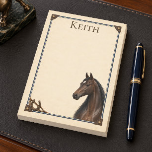 Post-it® Écurie de patrimoine American Saddlebred bai foncé