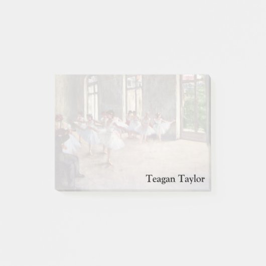 Post-it® Edgar Degas | la répétition de ballet (Devant)